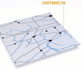 3d view of South Delta