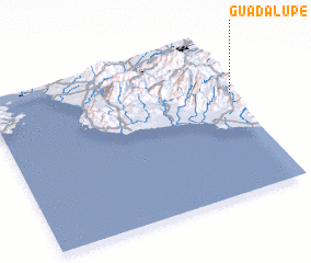 3d view of Guadalupe