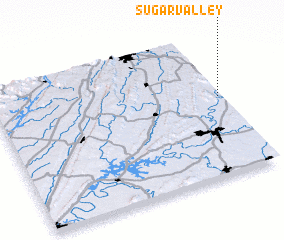 3d view of Sugar Valley