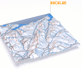 3d view of Bacalar
