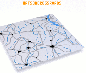 3d view of Watson Crossroads
