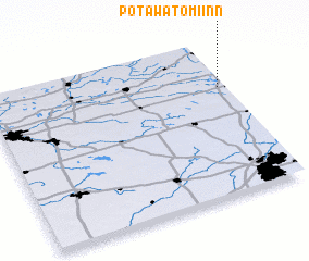 3d view of Potawatomi Inn