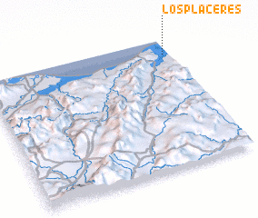 3d view of Los Placeres