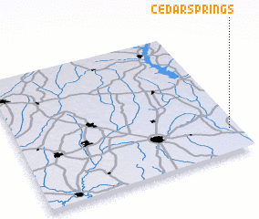 3d view of Cedar Springs