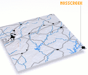 3d view of Moss Creek