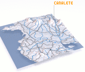 3d view of Canalete