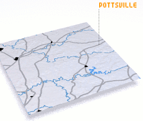 3d view of Pottsville