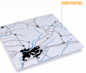 3d view of Port Royal