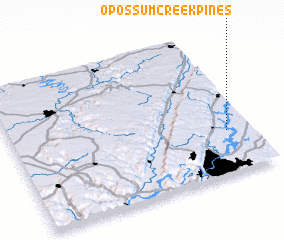 3d view of Opossum Creek Pines