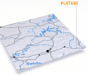 3d view of Plateau