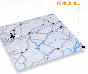 3d view of Teaver Hill