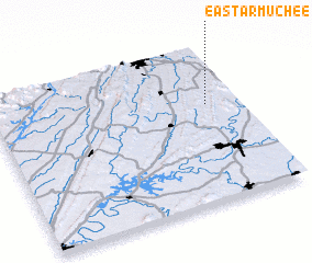 3d view of East Armuchee