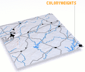 3d view of Colony Heights