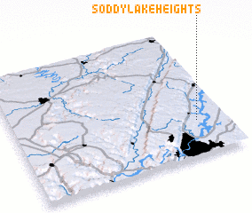 3d view of Soddy Lake Heights