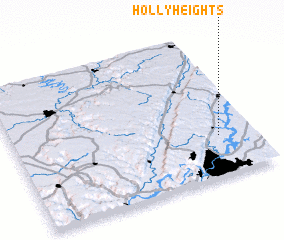 3d view of Holly Heights