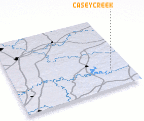 3d view of Casey Creek