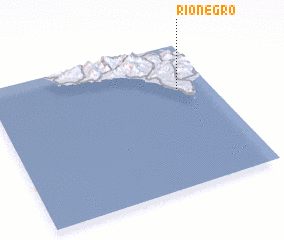 3d view of Río Negro