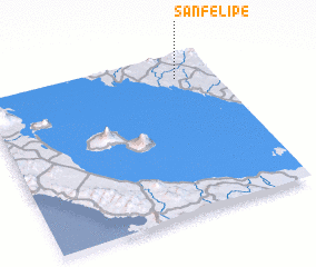 3d view of San Felipe