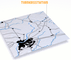 3d view of Turners Station