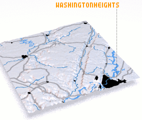 3d view of Washington Heights