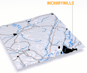 3d view of Hickory Hills
