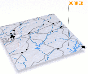 3d view of Denver