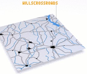 3d view of Wills Crossroads
