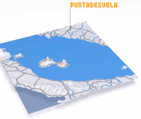 3d view of Punta de Suela