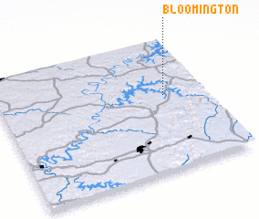3d view of Bloomington