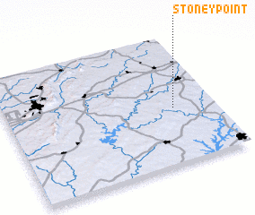 3d view of Stoney Point