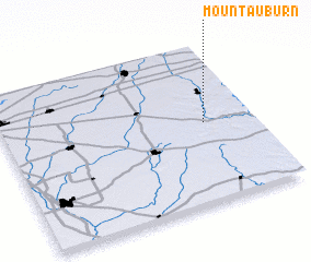 3d view of Mount Auburn