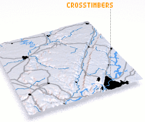 3d view of Cross Timbers