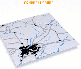 3d view of Campbellsburg