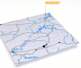 3d view of Highway