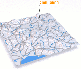 3d view of Río Blanco