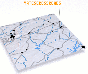 3d view of Yates Crossroads