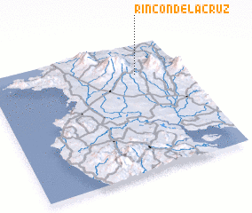 3d view of Rincón de la Cruz