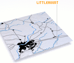 3d view of Little Mount