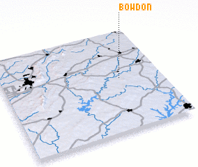 3d view of Bowdon