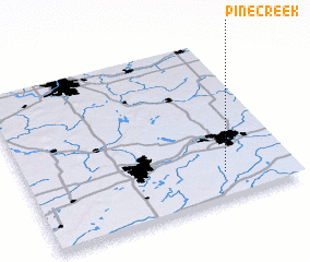 3d view of Pine Creek