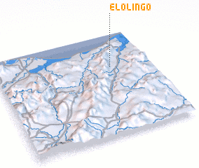 3d view of El Olingo