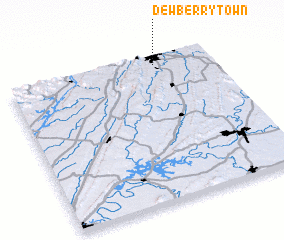 3d view of Dewberry Town