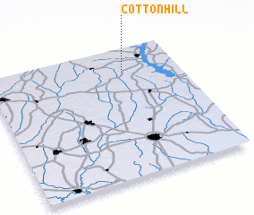 3d view of Cotton Hill