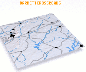 3d view of Barrett Crossroads