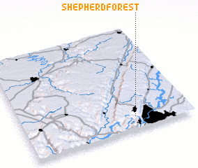 3d view of Shepherd Forest