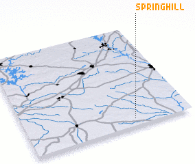 3d view of Spring Hill