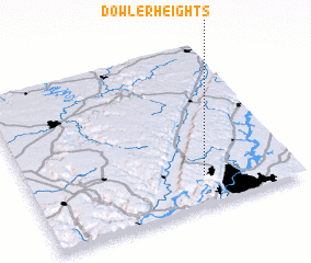 3d view of Dowler Heights