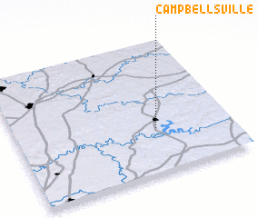 3d view of Campbellsville