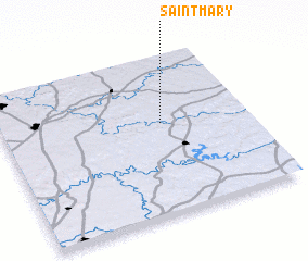 3d view of Saint Mary