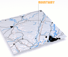 3d view of Mount Airy